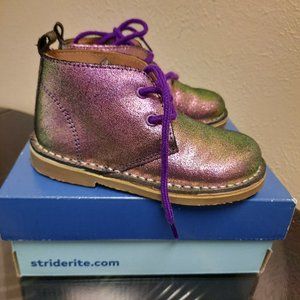 Stride rite purple glitter